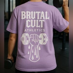 Brutal Cult Athletics Woman Line Purple
